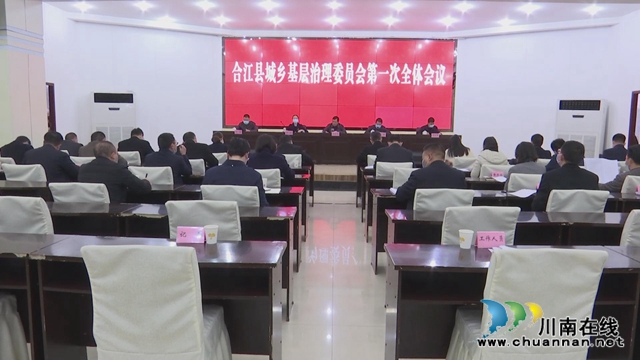 合江：加强城乡基层治理，增强人民获得感、幸福感、安全感(图1)