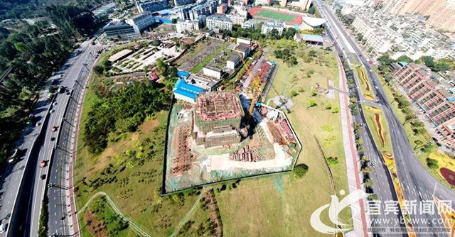 宜宾唐式“东楼”修成这样了！位置就在这里！(图1)