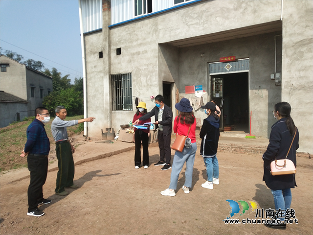 泸州市自然资源和规划局、市财政局联合抽查验收泸县地质灾害避险搬迁安置工程(图1)