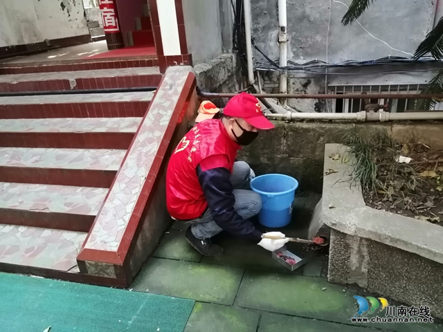 龙马潭区小市街道开展集中投放鼠药工作(图2)