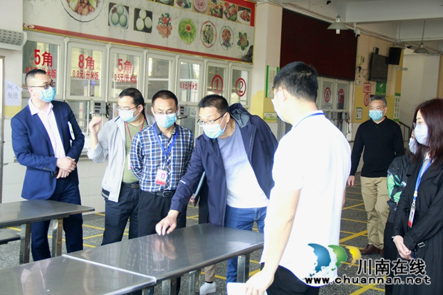 泸县建校开学复课准备工作接受县级评估检查(图9)