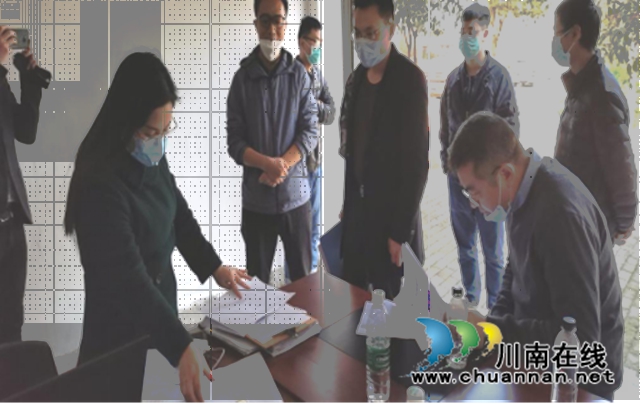 合江县自然资源和规划局实地督导生态修复工作(图1)