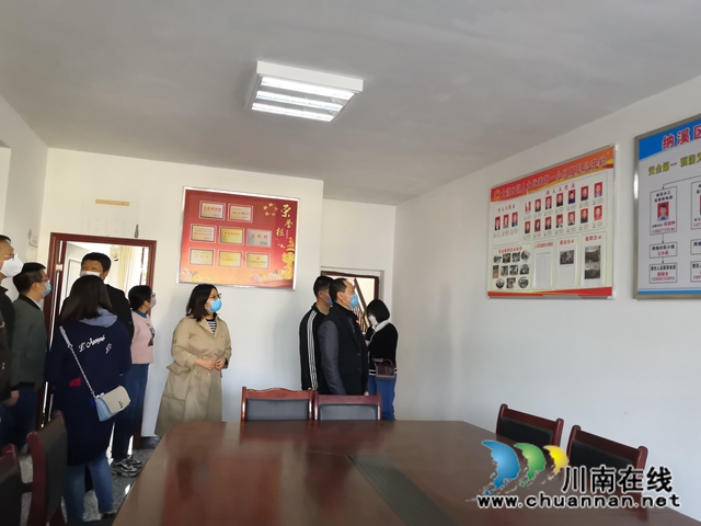 交流分享 共话党建 纳溪法院第一党支部参观学习优秀党支部建设(图2)