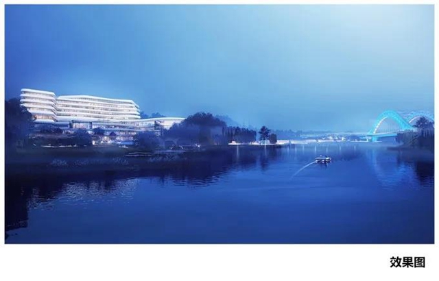 自贡将建滨河酒店 这个样子美吗？(图3)