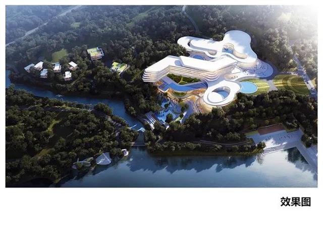 自贡将建滨河酒店 这个样子美吗？