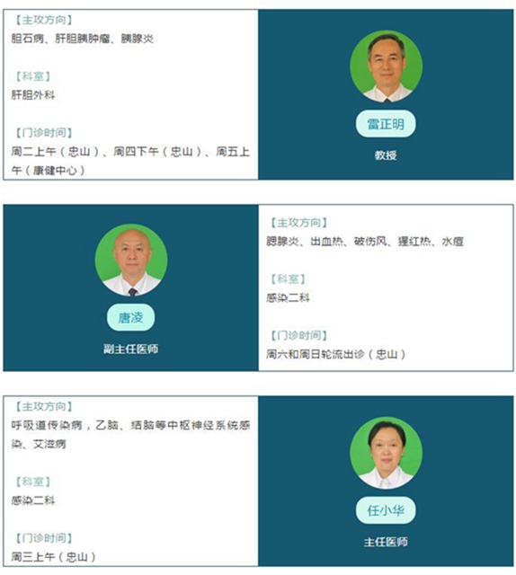 【收藏】想挂西南医大附院名老专家号？给您找齐了！(图2)