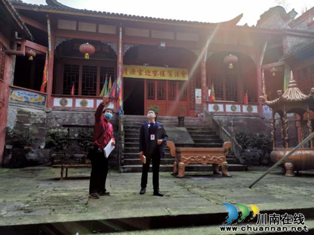 合江白鹿镇积极行动：保护中华民族传统文物，保障宗教活动场所安全(图2)