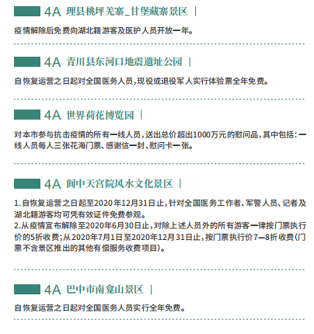 安逸!整个4月,四川112家景区对所有人免票!(图8) 安逸!整个4月,四川112家景区对所有人免票!(图8)