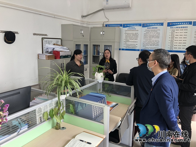 市委组织部到泸县督导党建工作开展情况(图2)