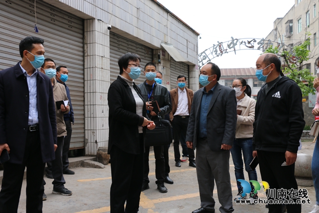 陈佳到泸县潮河镇督导脱贫攻坚、森林防火等重点工作(图1)