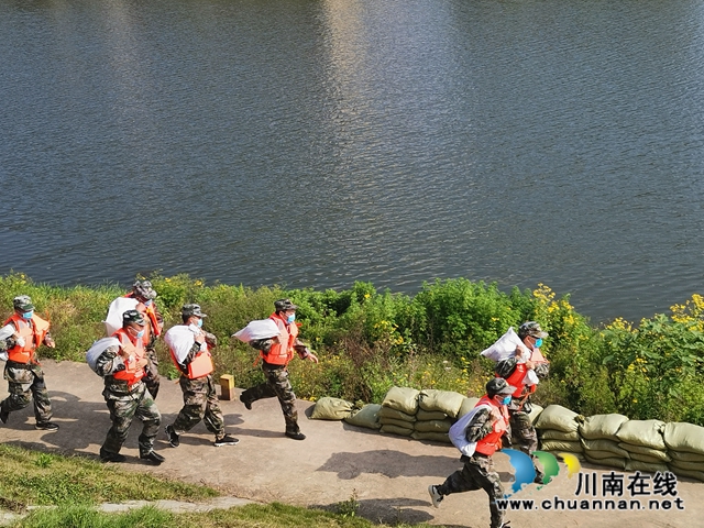 泸县牛滩镇开展综合应急演练(图3)