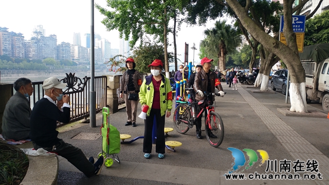 龙马潭区小市街道开展“社交文明加强公共卫生”倡议活动(图2)