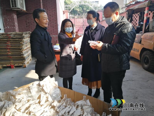 助推企业复工复产，江阳区工商联深入一线走访调研(图1)
