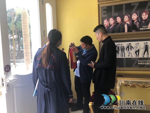 泸县立石镇开展企业安全生产检查(图2)