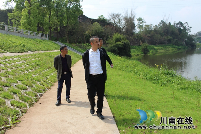 泸县玉蟾街道开展河长制整治工作(图3)