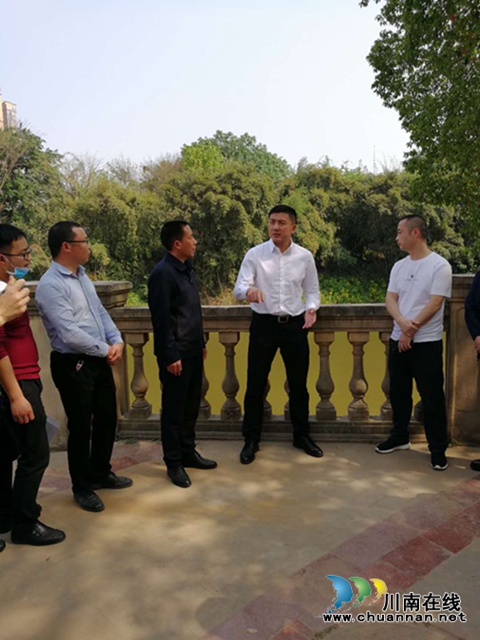 肖刚率队督导泸县县城排污口治理工作(图1)