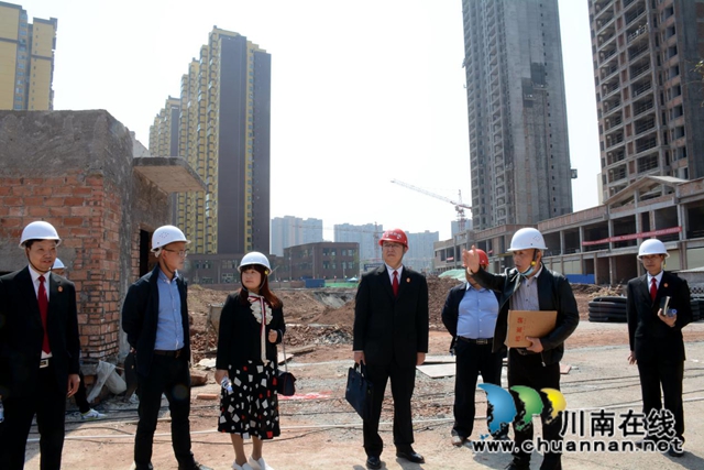 古蔺县法院院长汪小川到四川古鼎房地产开发有限公司调研破产重整推进情况(图1)