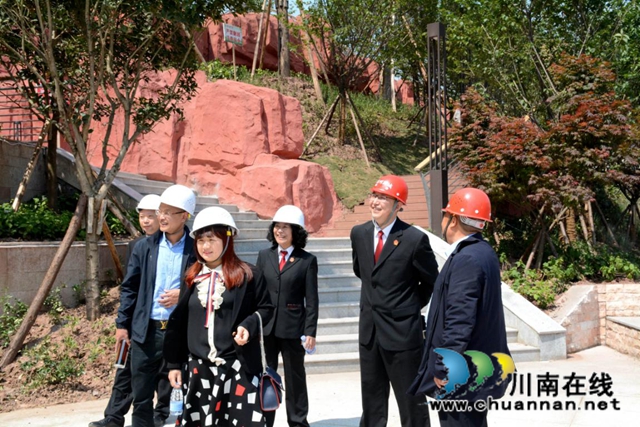 古蔺县法院院长汪小川到四川古鼎房地产开发有限公司调研破产重整推进情况(图4)