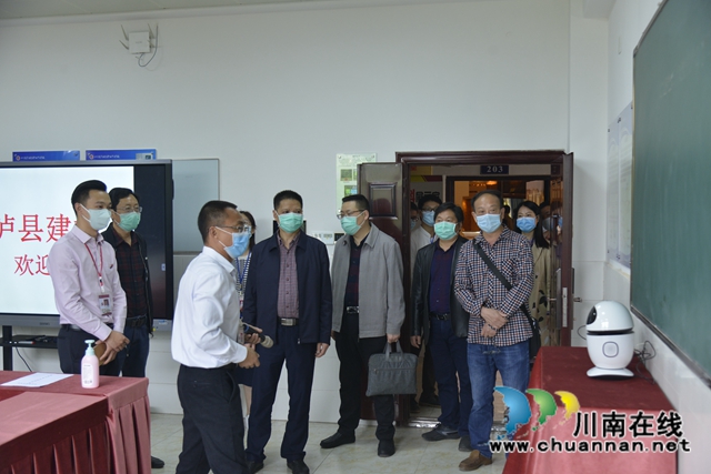 泸县建校建筑工程施工省级示范专业建设迎接市级中期督查(图6)