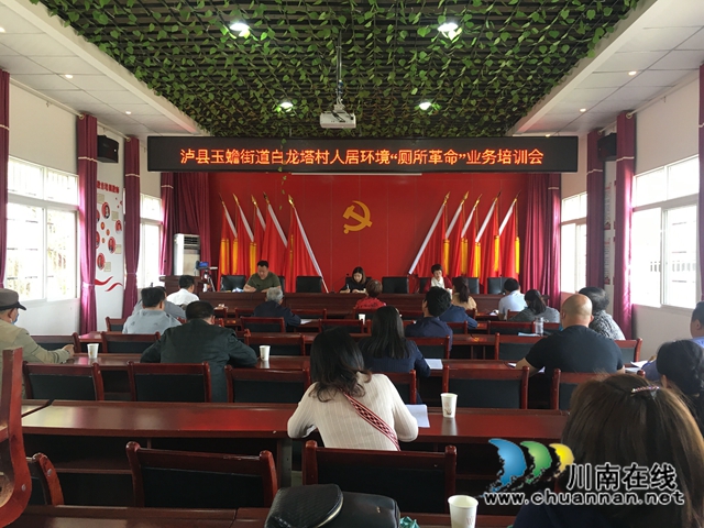 泸县玉蟾街道开展人居环境整治“厕所革命”推进会(图1) 泸县玉蟾街道开展人居环境整治“厕所革命”推进会(图1)