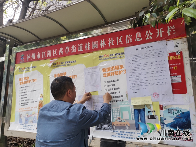 江阳区茜草街道桂圆林社区开展狂犬病防控知识宣传(图2)