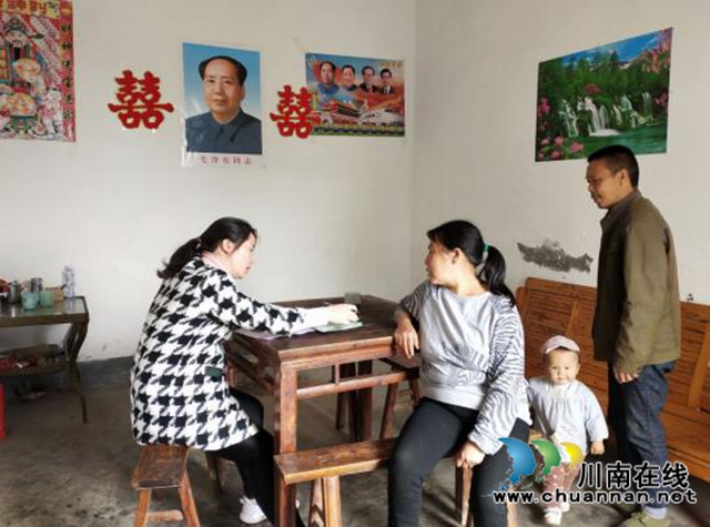 宜宾南溪区长兴镇纪委开展贫困户“三色管理”督查督导(图2)
