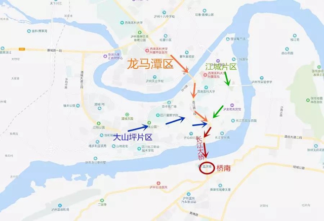 7月起泸州长江大桥封闭维修!如何出行?怎么绕行?大家快来提意见(图4) 7月起泸州长江大桥封闭维修!如何出行?怎么绕行?大家快来提意见(图4)