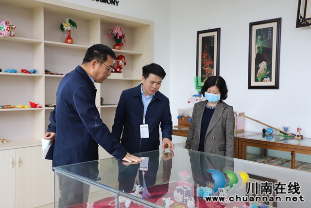 广元市苍溪县到泸州市泸县玉蟾街道考察综合文化站工作(图3)