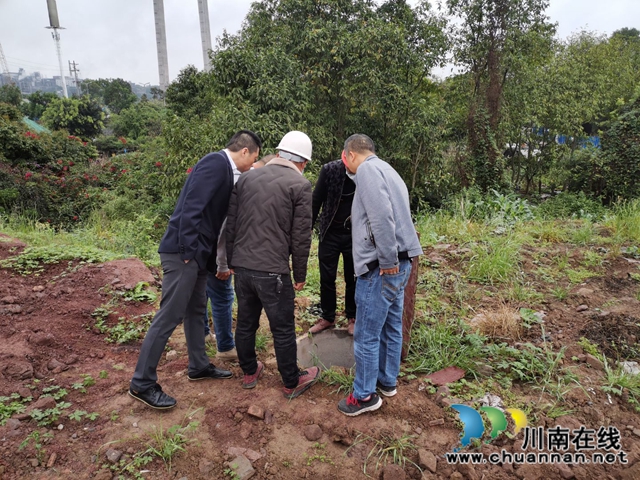 江阳区茜草街道桂圆林社区开展在建工地安全防控工作(图2)
