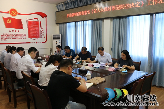 泸县人大常委会到潮河镇督查疫情防控工作(图3)