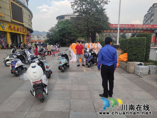 古蔺县综合行政执法局多举措保障“五一”期间市容环境
