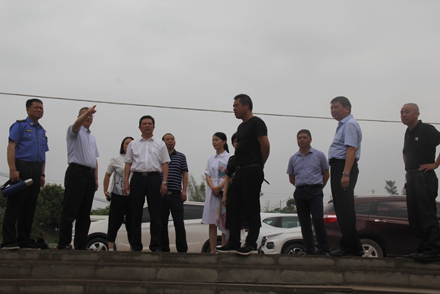 颜习林率队视察泸县违法建设和市容环境卫生治理工作(图4)