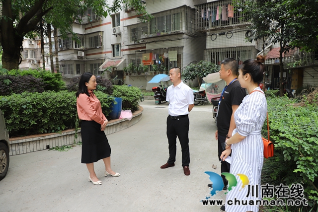 泸县县委组织部到玉蟾街道指导小区基层治理工作(图3)