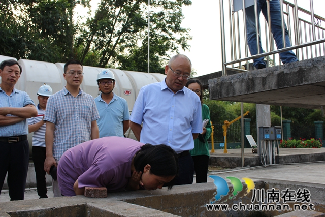 张文杰到泸县玉蟾街道督导污水治理和森林防火工作(图2)