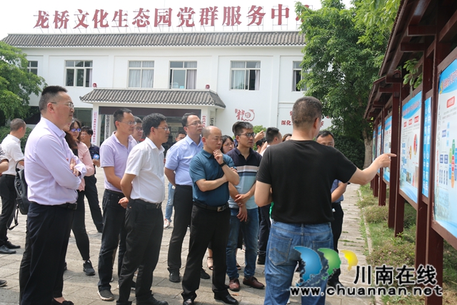 雅安市委组织部副部长刘宝一行到泸县玉蟾街道调研党建引领农村集体经济增收工作(图4)