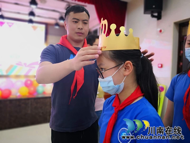 龙马潭区玉带河学校开展关爱留守儿童活动(图4)