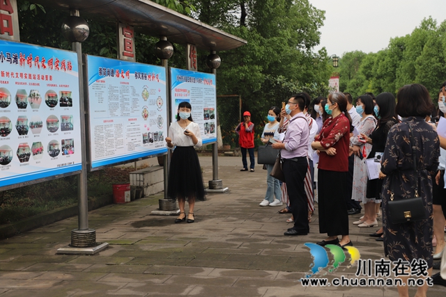 阮小梅率队到泸县玉蟾街道调研全国文明村创建工作(图2)