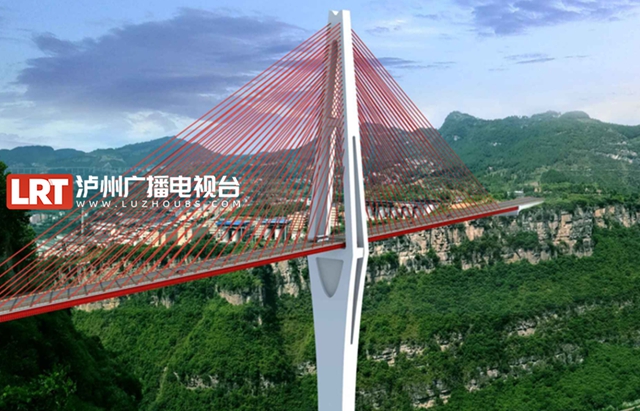 7分钟到贵州！泸州这座跨省大桥第四季度开建(图3)