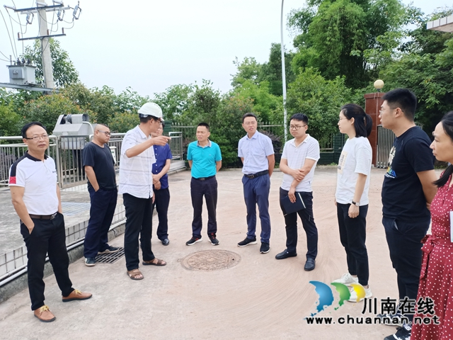 张福荣到泸县潮河镇督导盐水溪河长制工作(图1)