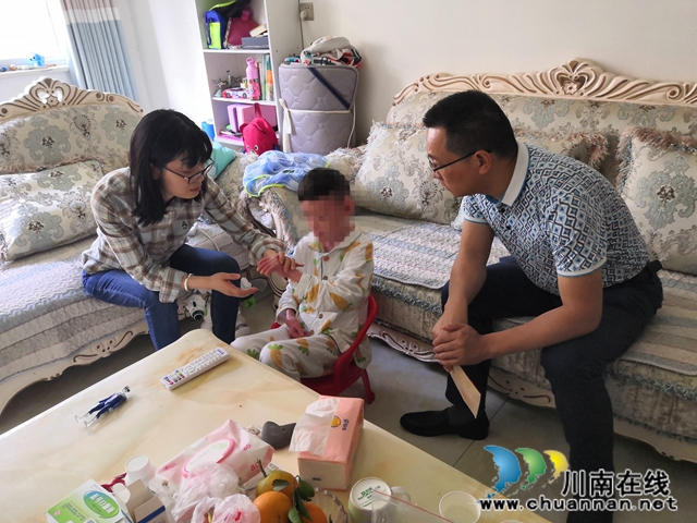 龙马潭区小市街道：情系困难儿童，点滴真情暖心(图1)