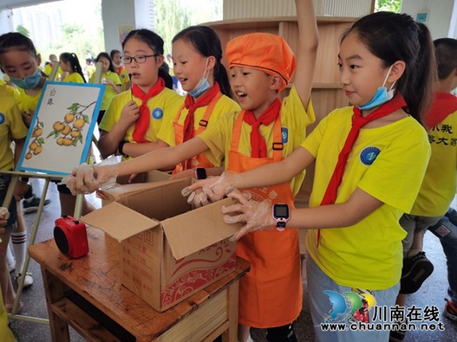 龙马潭区玉带河学校：乐玩“二十四节气”，过一个别致的“六一”儿童节(图1)