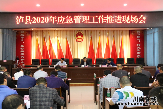 泸县2020年应急管理工作现场会走进潮河镇(图3)