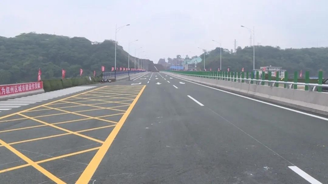 宜宾又一座跨江特大桥全面完工!10分钟到这个新区(图6) 宜宾又一座跨江特大桥全面完工!10分钟到这个新区(图6)