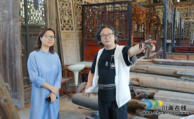 江阳区委常委李红梅：为楠域奇缘博藏馆的发展群策群力更有作为！ (图4)