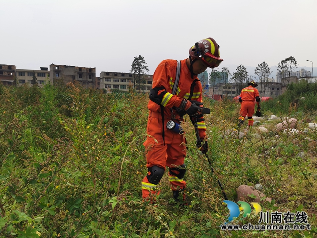 练为战！泸州消防“亮剑”地震实战拉动演练现场(图9)