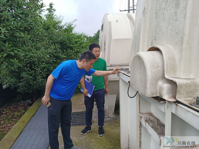 潮河镇开展水环境保护综合检查(图1)