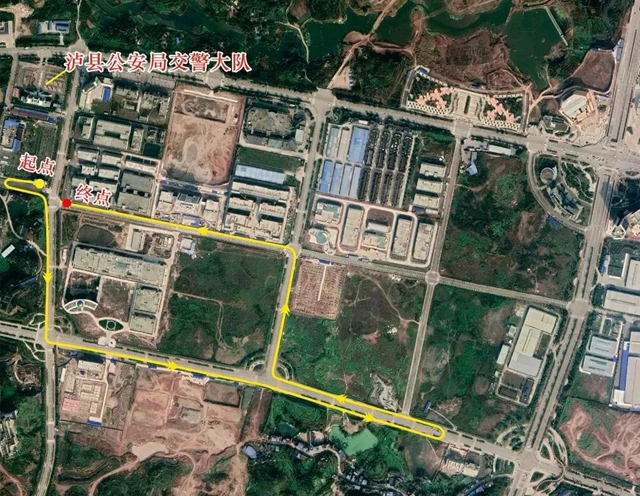 注意！19日起泸县科目三考试路线有变动：新增3条、原有路线停用(图3)