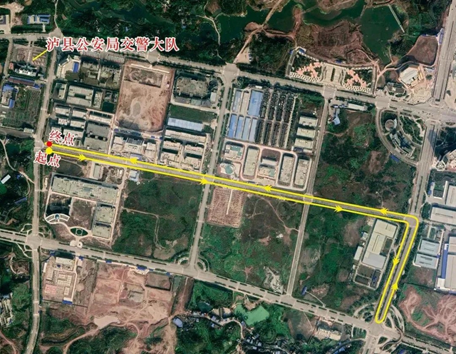 注意！19日起泸县科目三考试路线有变动：新增3条、原有路线停用(图4)