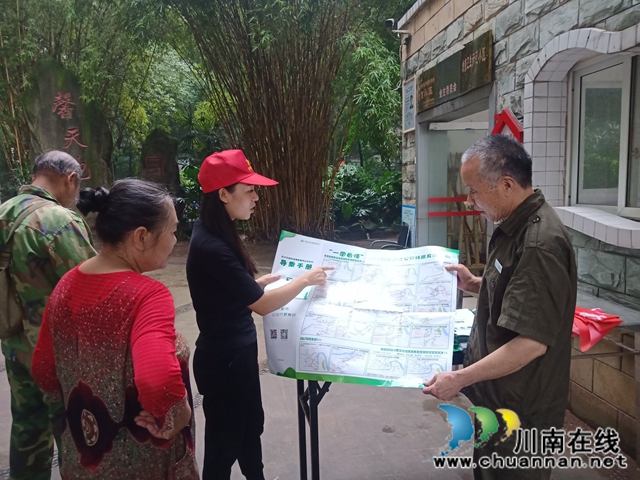 长江大桥封闭维修在即 龙马潭区莲花池街道提醒市民届时绿色出行(图2)