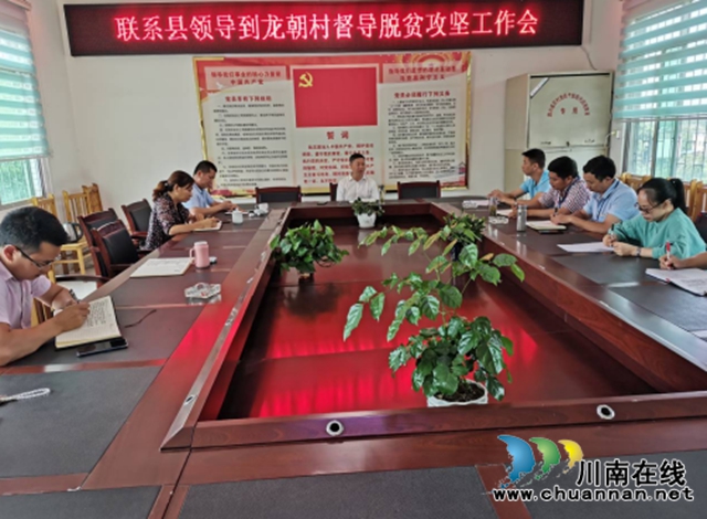 杨双全率队到泸县玉蟾街道督导脱贫攻坚工作(图2)